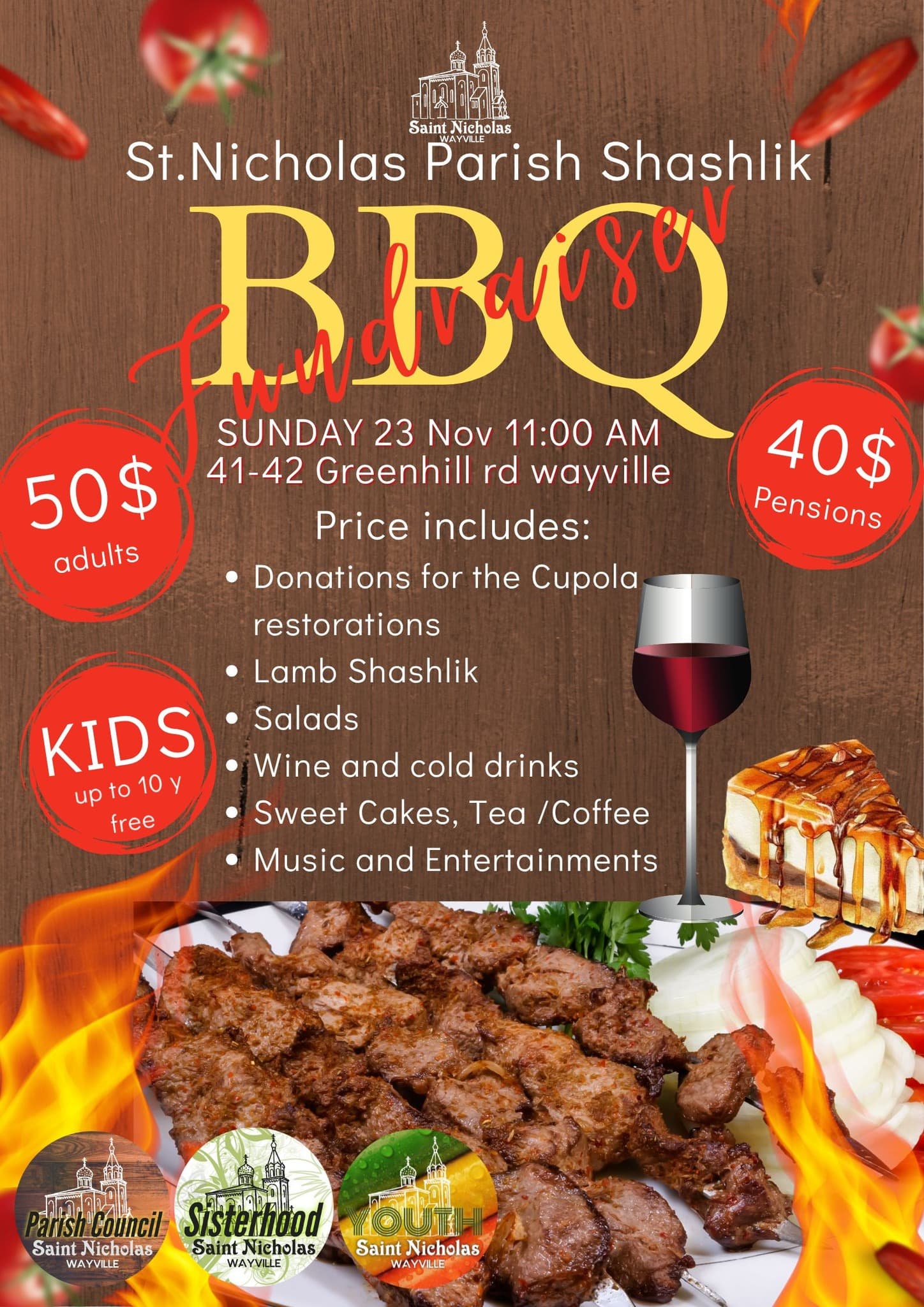 St. Nicholas Parish Shashlik BBQ Fundraiser